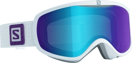 Skibrille Salomon Sense White Universal Blue Damen