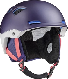Skihelm Salomon MTN Charge W Eggplant White