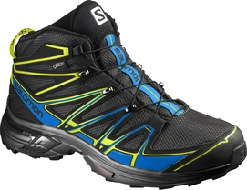 Wandelschoen Salomon X-Chase Mid GTX Black Gecko Green