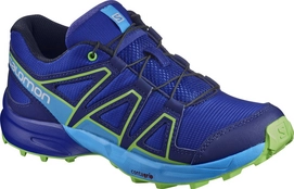 Laufschuh Salomon Speedcross Blau Kinder