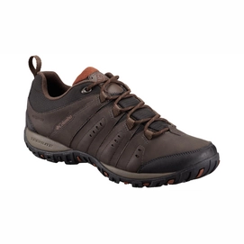 Wandelschoen Columbia Men Woodburn II Waterproof Cordovan Cinnamon