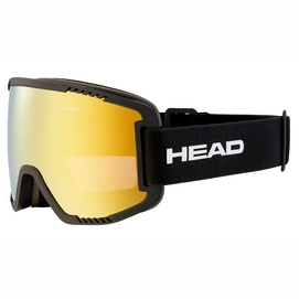 Skibrille HEAD Contex Pro 5K Size L Black / 5K Gold Unisex