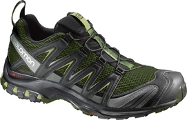 Trailrunningschuh Salomon XA Pro 3D Chive Black Beluga Herren