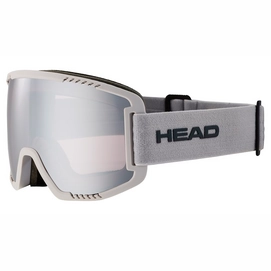 Ski Goggles HEAD Contex Pro 5K Size M Grey / 5K Chrome