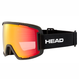 Skibrille HEAD Contex Size M Black / FMR Yellow Red