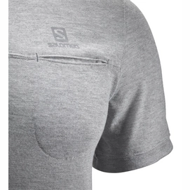 Polo Salomon Men Explore Polo Light Grey
