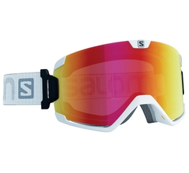 Masque de Ski Salomon Cosmic White Mid Red Uni