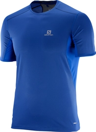 T-Shirt Salomon Trail Runner SS Surf The Web Dress Blue