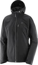 Jacke Salomon Nebula 2L Jacket Black Damen
