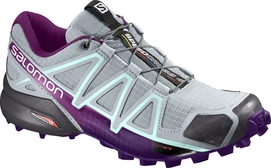 Trailrunningschuh Salomon Speedcross 4 Quarry Acai Damen
