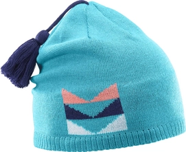 Mütze Salomon Escape Blue Bird Fluo Koralle