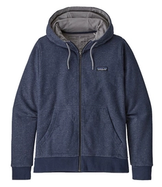 Gilet Patagonia Femme P6 Label French Terry Full Zip Hoody Navy Blue