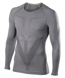 Longsleeve Falke Tight Warm Grau Herren