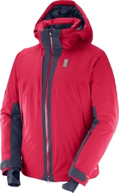 Ski Jas Salomon Whitezone Jacket Men Barbados Cherry