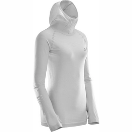 Longsleeve Salomon Lightning Pro Hoodie Women Vapor