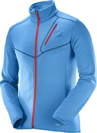 Skipullover Salomon Discovery Full Zip Hawaiian Surf Herren