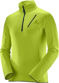 Pullover Salomon Discovery Half Zip Acid Lime Herren
