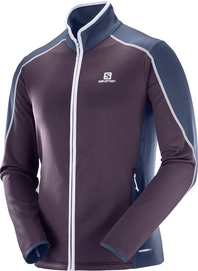 Skipullover Salomon Atlantis Full Zip Maverick Herren
