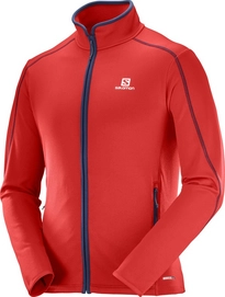 Ski Fleece Salomon Atlantis Full Zip Men Matador