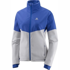 Jacke Salomon Elevate Softshell Blau Damen