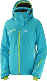 Skijacke Salomon Speed Jacket Blue Bird Damen