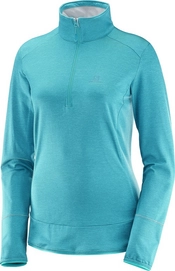 Skipullover Salomon Discovery Half Zip Blue Bird Damen