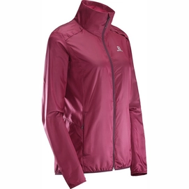 Jas Salomon Agile Wind Jacket Women Beet Red