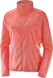 Softshell Jacket Salomon Agile Wind Women Fluo Coral