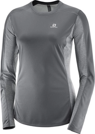 Long Sleeve T-Shirt Salomon Agile Women Forged Iron