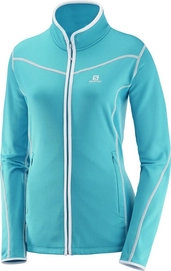 Vest Salomon Atlantis Full Zip Women Blue Bird