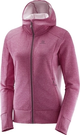 Vest Salomon Right Nice Mid Hoodie Women Beet Red