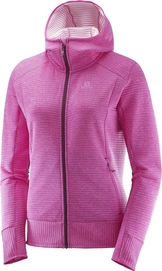Jacket Salomon Right Nice Mid Hoodie Women Rose Violet