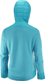Vest Salomon Right Nice Hybrid Hoodie Women Blue Bird