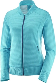 Fleecejacke Salomon Right Nice Full Zip Blue Bird Damen
