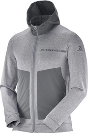 Vest Salomon Pulse Mid Hoodie Men Alloy Forged Iron