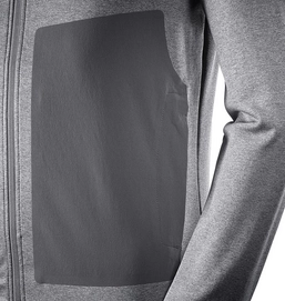 Vest Salomon Pulse Mid Hoodie Men Alloy Forged Iron