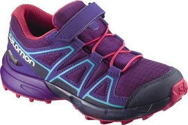 Trailrunningschuh Salomon Speedcross CSWP Grape Juice Kinder