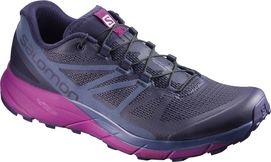 Trail Running Shoes Salomon Sense Ride Women Blue Crown Blue