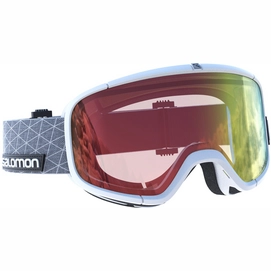 Skibril Salomon Four Seven Photo White/ Red Photochromic LTS