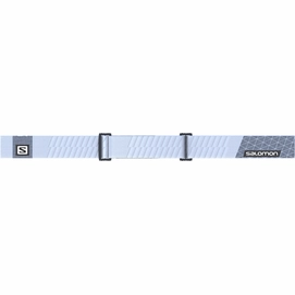 Skibril Salomon Four Seven White/ Mid Blue