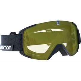 Skibrille Salomon Xview Access Black/ Light Yellow Herren