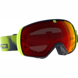 Skibril Salomon XT One Acid Lime/ Mid Red