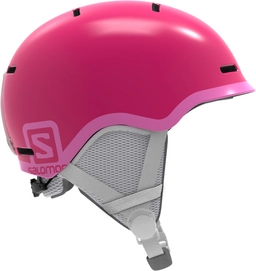 Skihelm Salomon Grom Junior Pink Kids