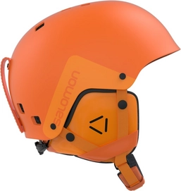 Skihelm Salomon Brigade Turmeric Orange
