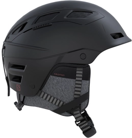 Skihelm Salomon QST Charge Schwarz