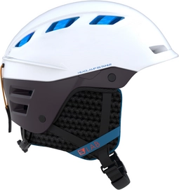 Skihelm Salomon MTN Lab White/Plum Perfect Unisex
