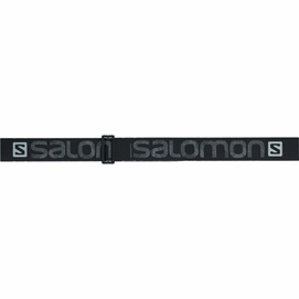 Skibril Salomon Aksium Access Black Light Yellow