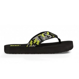 Teva Children Mush II Digital Camo Black Lime Grey