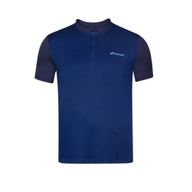 Polo Babolat Hommes Play Estate Blue-L