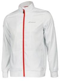 Tennisjas Babolat Boys Core Club Jacket White White
